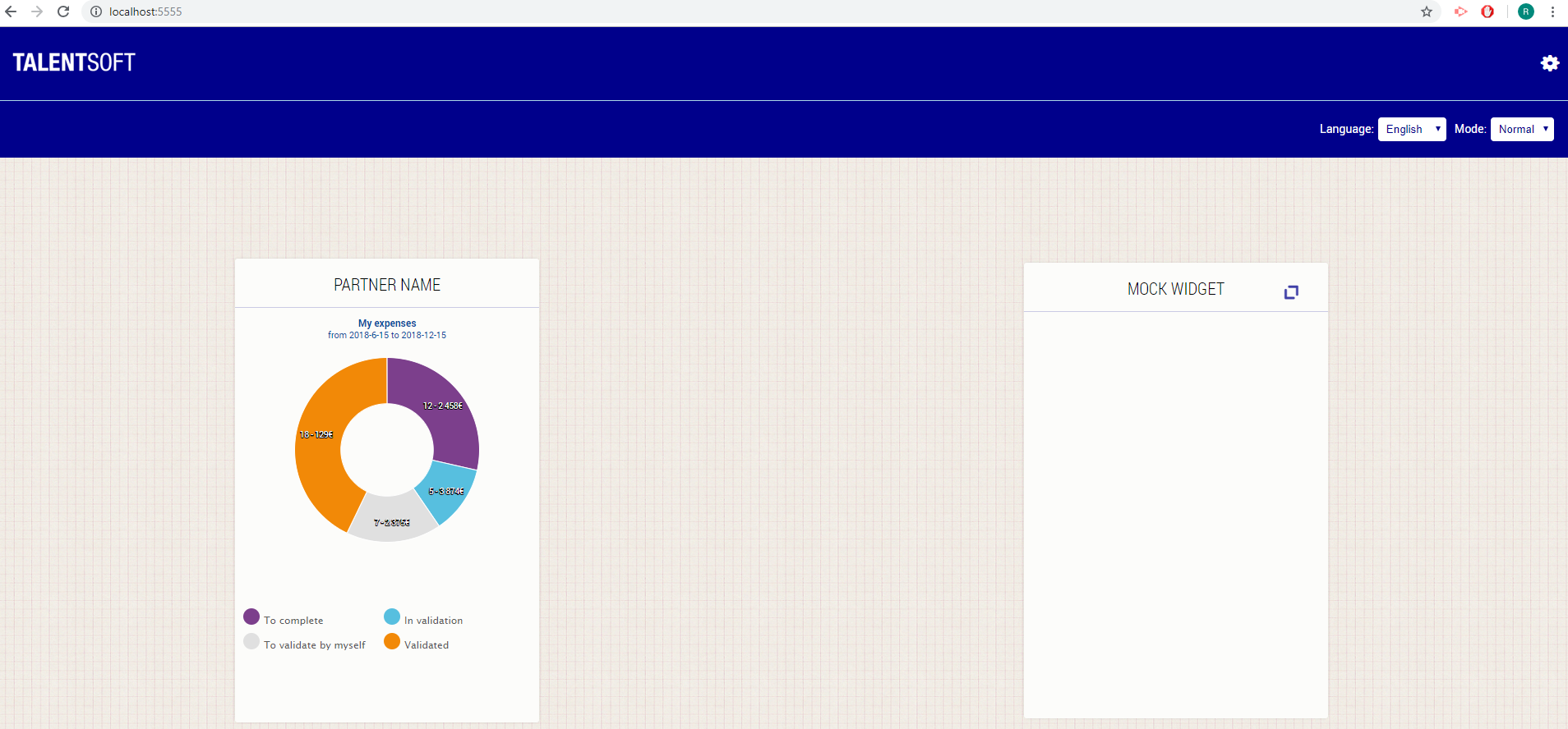 display tool menu screenshot